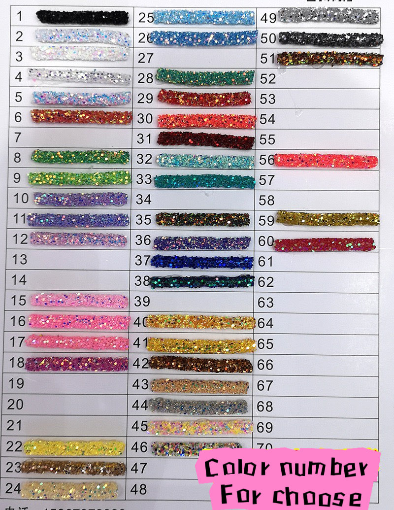 Handmade diy jewelry diamond strips 1m for earrings hair products accessories