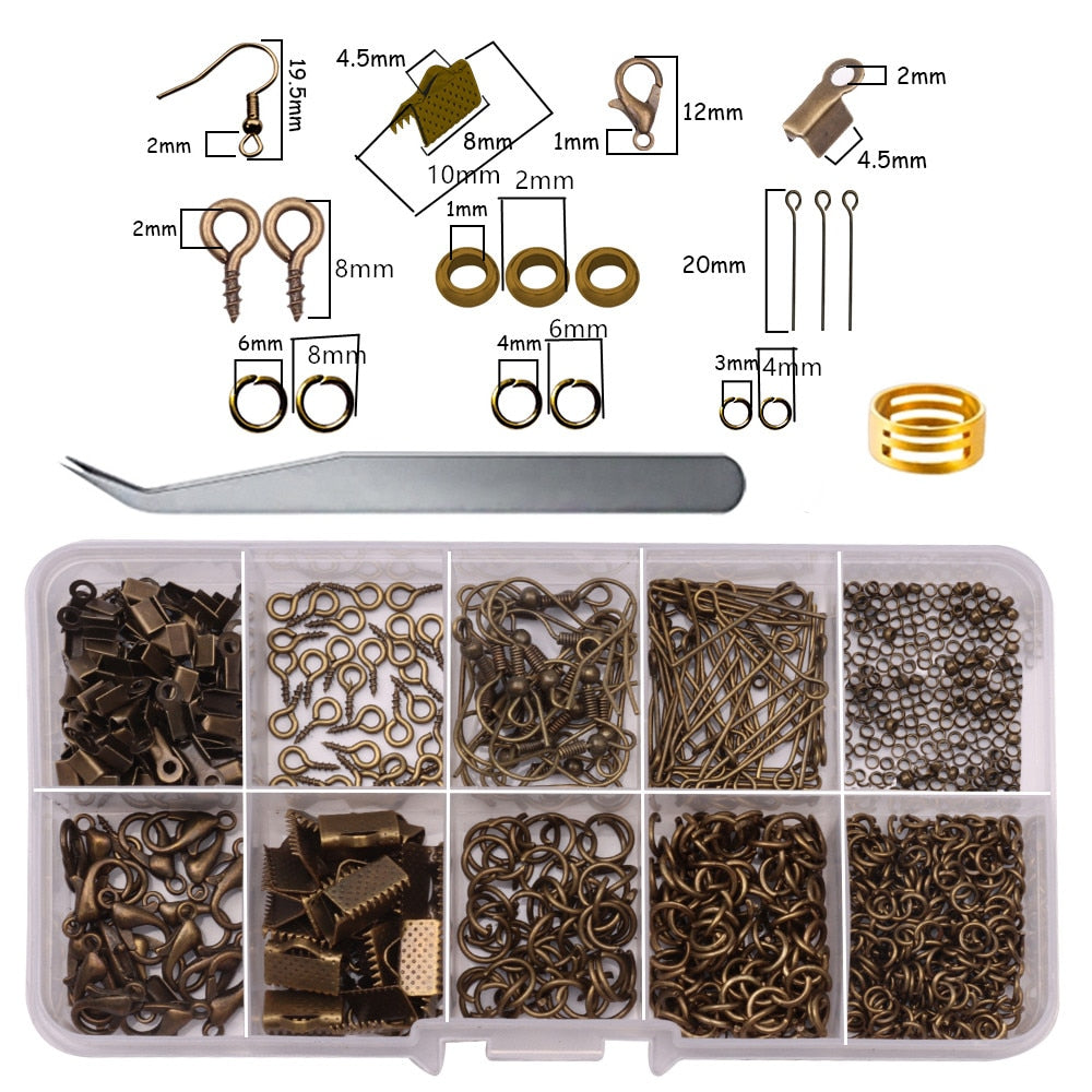 Alloy Accessories Jewelry findings Set Jewelry Making Tools Copper