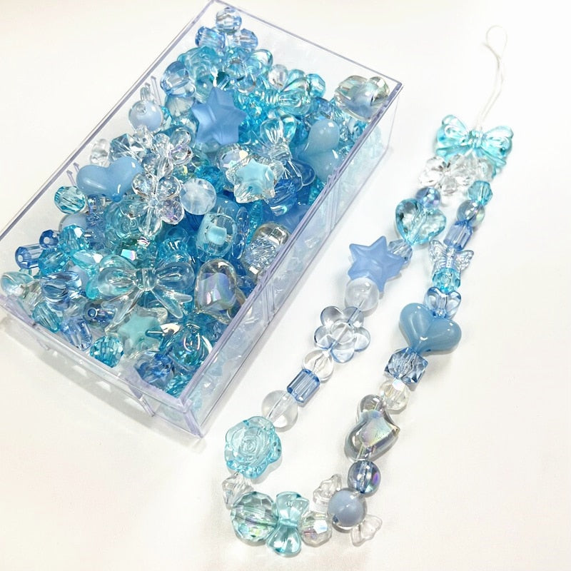 20g Mixing Style Spring Color  Acrylic Beads  For DIY Handmade Bracelet Jewelry Making Accessories