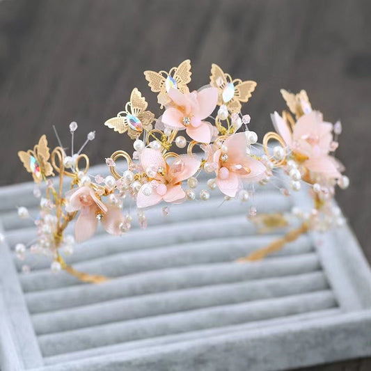 Handmade headband DIY coloured glaze flower hair productscustom gift personalized accessories