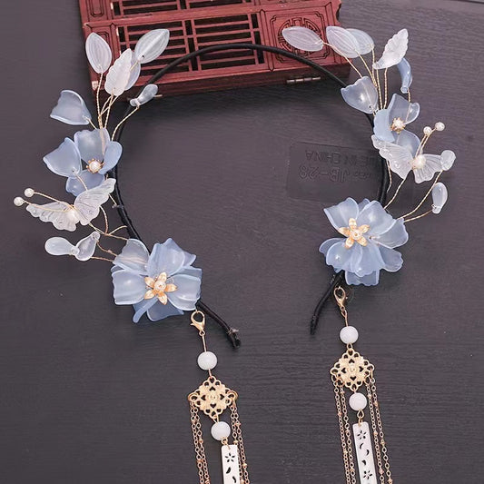 Diadema hecha a mano DIY esmalte de colores flor productos para el cabello regalo personalizado accesorios personalizados