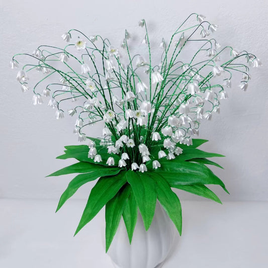 Handmade diy whole sets Lily of the Valley Flower home decoration petal beads raw material accessories