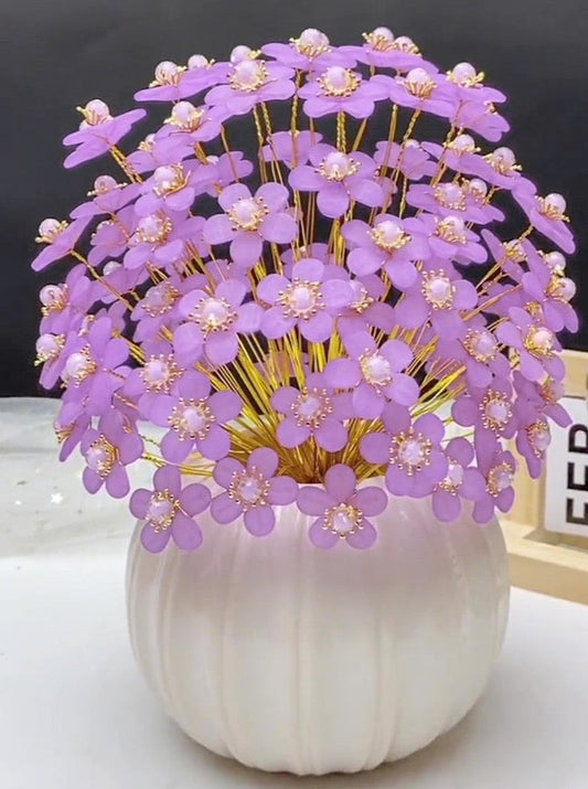 handmade diy beads flowers