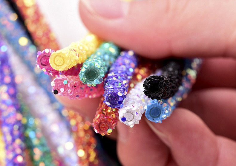 Handmade diy jewelry sequin strips for earrings hair products accessories