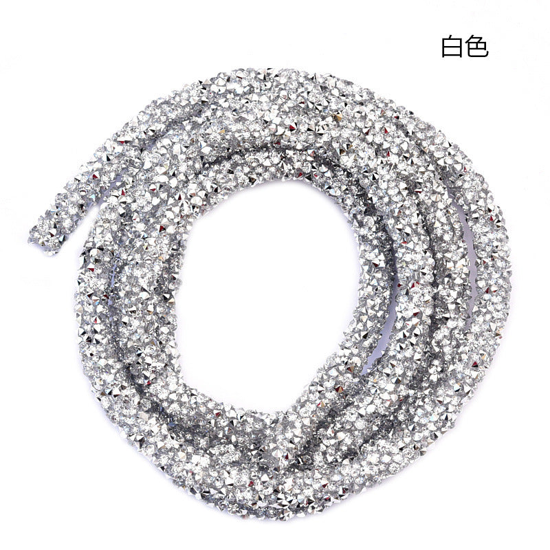 Handmade diy jewelry diamond strips for earrings hair products accessories