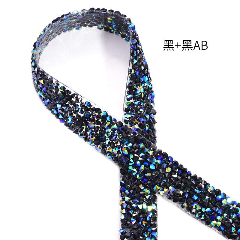 Handmade diy diamond strips for hair products clothes shoes accessories