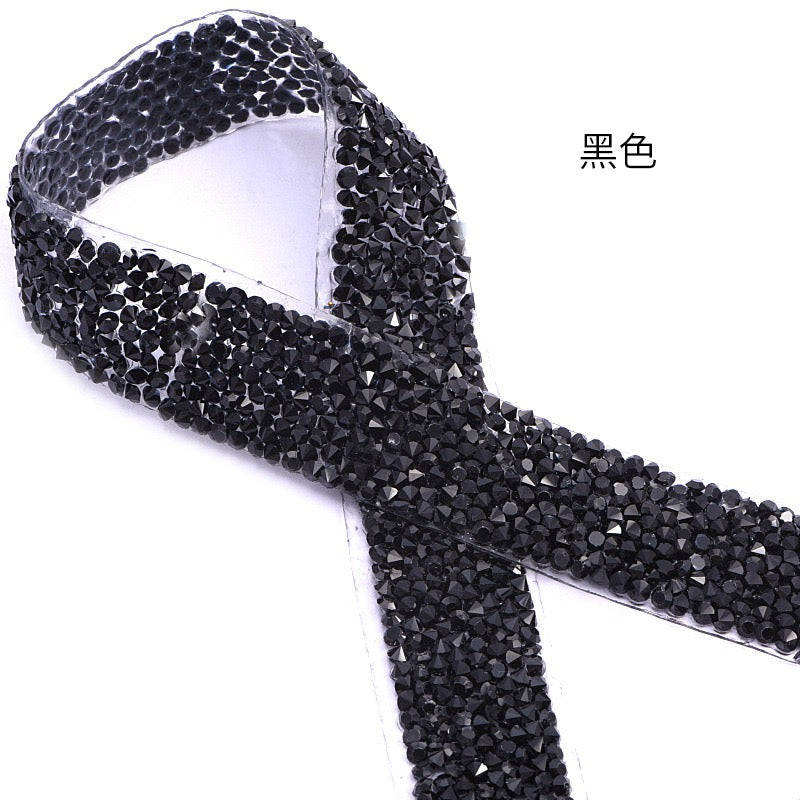 Handmade diy diamond strips for hair products clothes shoes accessories
