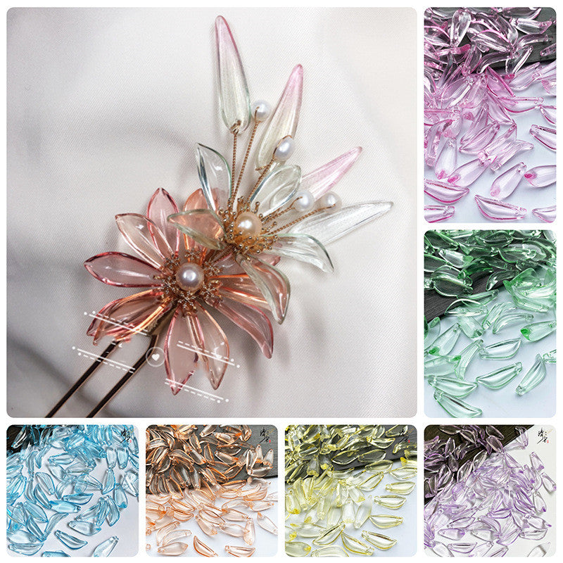 Handmade DIY raw materail flower hair pin custom animal flower gift personalized accessories